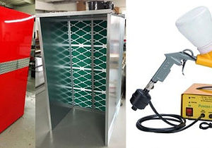 Powder Coating Package 1 (4x4x6 & Hobby Gun)