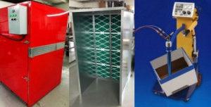 Powder Coating Package 2 (4x4x6 & Box Feed Gun)