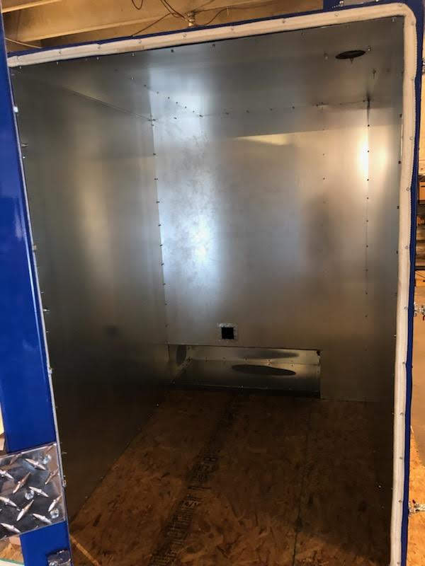 Building a Custom DIY Propane Powered 8 Foot Powder Coating Oven