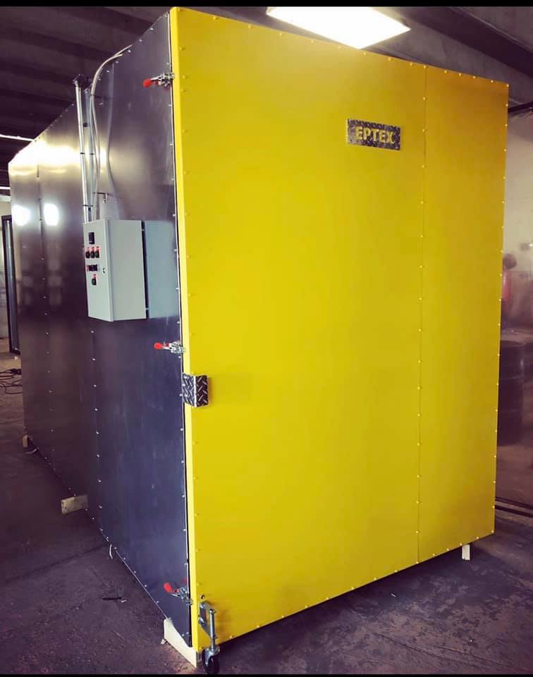 NATURAL GAS/PROPANE POWDER COATING OVEN - EPTEX Coatings