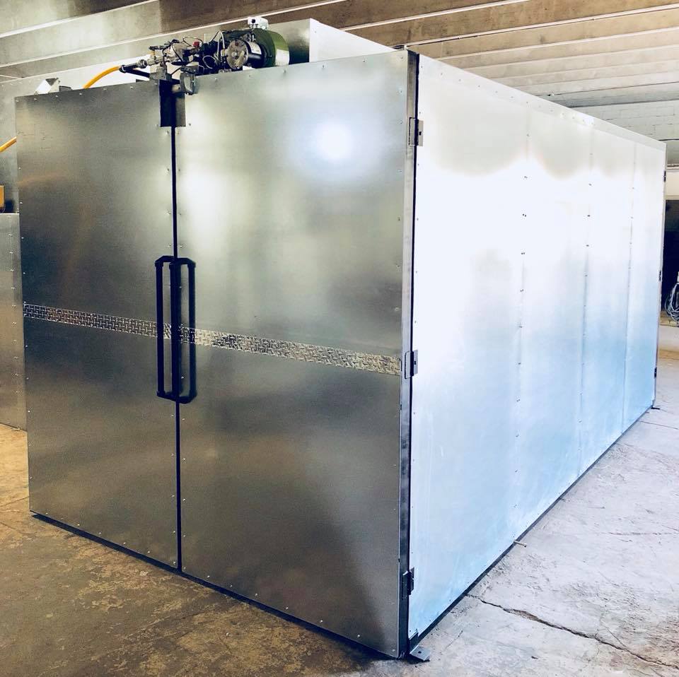 5x5x7 Natural Gas/Propane Powder Coating Oven