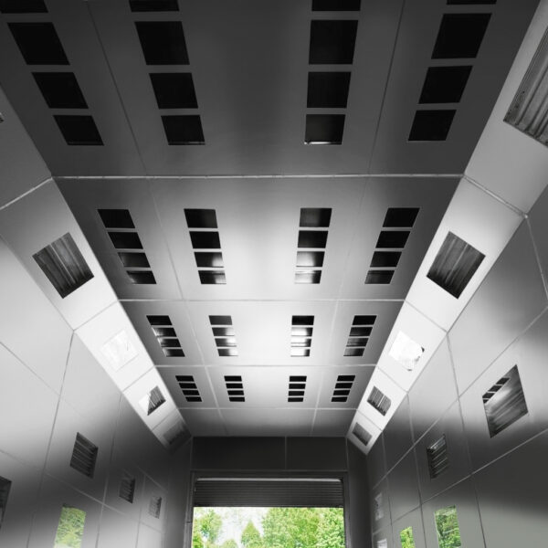 Truck Cross Flow Paint Booth - Image 5