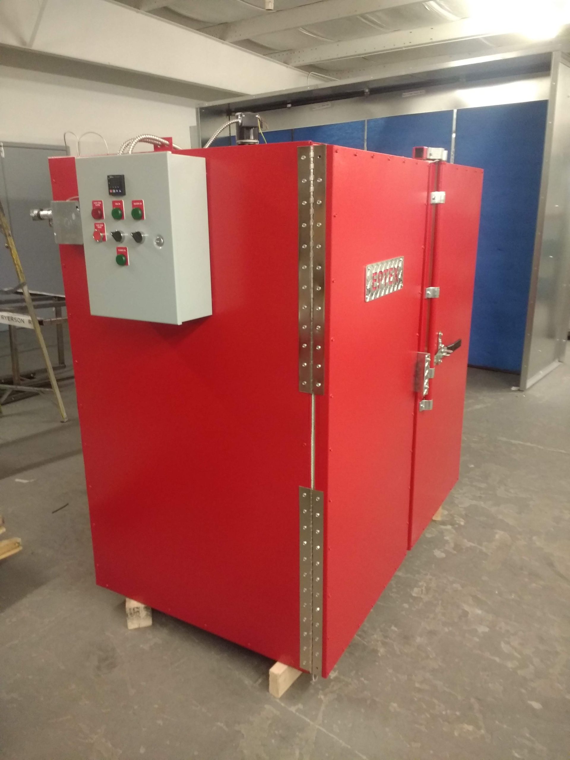 6x8x12 Electric Powder Coating Oven - EPTEX Coatings