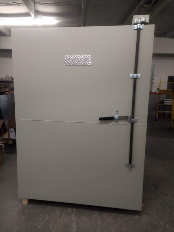 Gray electric oven