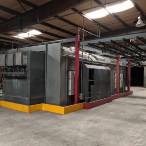 Complete Batch System with Blast Booth and Wash Bay